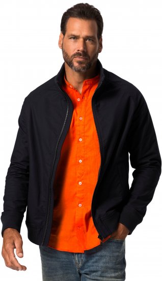 JP1880 Blouson Jacket FLEXNAMIC with Stand-up Collar Navy - Jakas & Lietus apģērbs - Jakas - 2XL-12XL