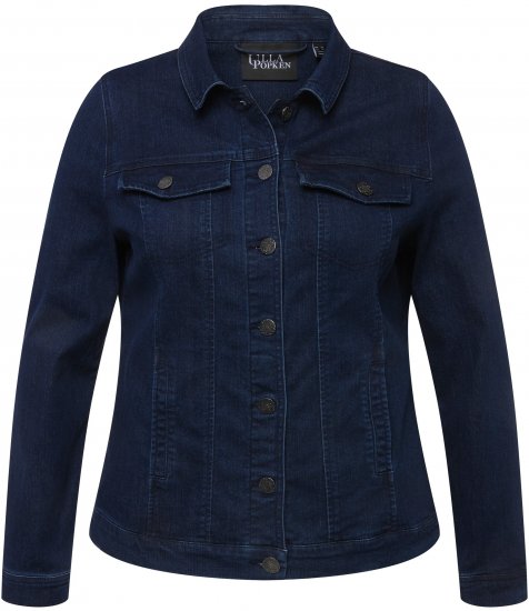 Ulla Popken Denim Jacket Blue Denim - Jakas - 