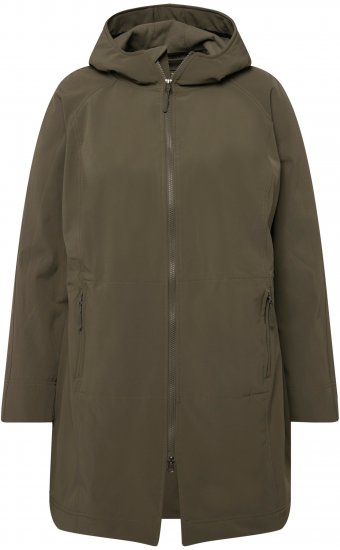 Ulla Popken Triple Function Softshell Jacket Loden Green - Jakas - 