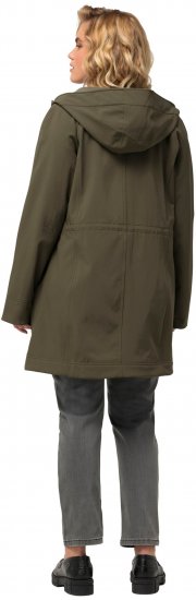 Ulla Popken Triple Function Softshell Jacket Loden Green - Jakas - 