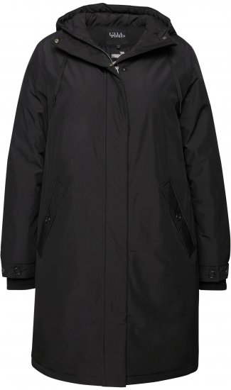 Ulla Popken HYPRAR Triple Function Weatherproof Jacket Black - Jakas - 