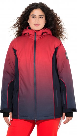 Ulla Popken Gradient Triple-Function Performance Ski Jacket Navy - Jakas - 