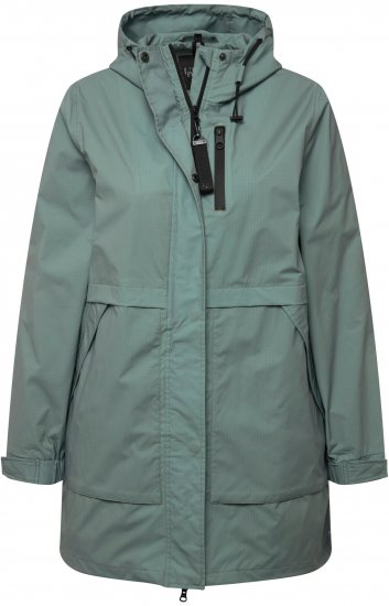 Ulla Popken HYPRAR Transition Jacket Mint Green - Jakas - 