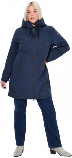 Ulla Popken HYPRAR Waterproof Jacket Navy - Jakas - 