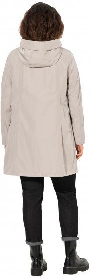 Ulla Popken HYPRAR Waterproof Jacket Medium Grey - Jakas - 