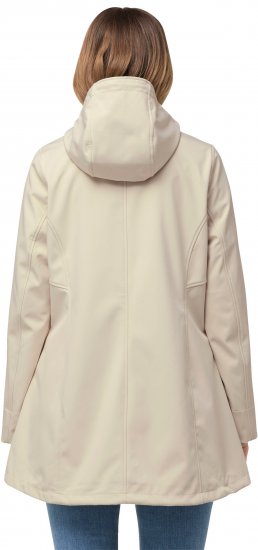 Ulla Popken HYPRAR Water-Repellent Softshell Jacket Vanilla - Jakas - 