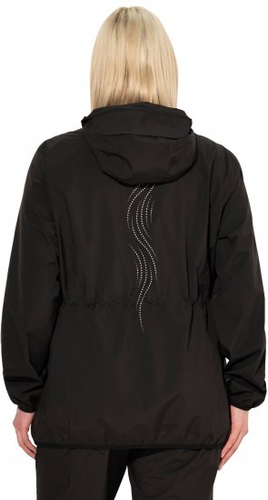 Ulla Popken Lightweight Rain Jacket Black - Jakas - 