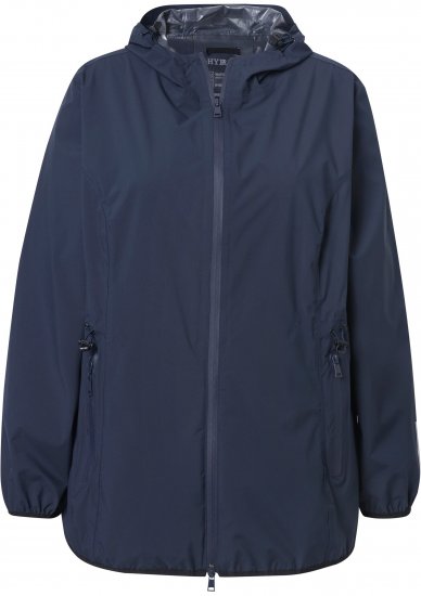 Ulla Popken Lightweight Rain Jacket Navy - Jakas - 