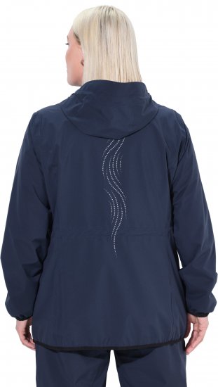Ulla Popken Lightweight Rain Jacket Navy - Jakas - 