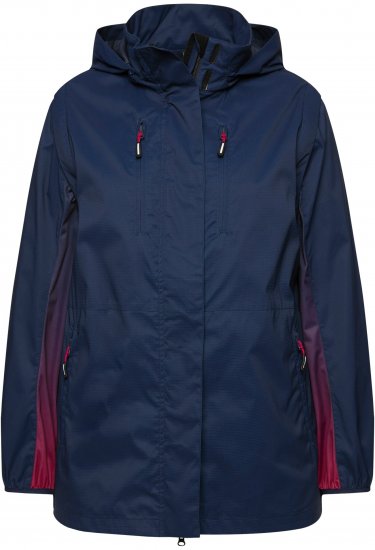 Ulla Popken 2-in-1 Functional Jacket Navy - Jakas - 