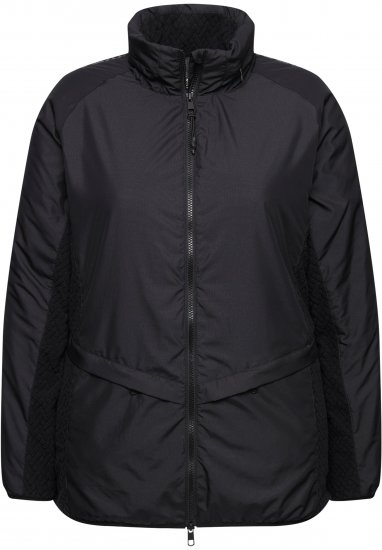 Ulla Popken Lightweight Functional Jacket Black - Jakas - 