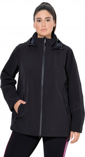 Ulla Popken Triple Function Performance Jacket Black - Jakas - 