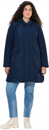 Ulla Popken HYPRAR Functional Parka Navy - Jakas - 