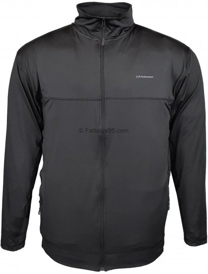 Espionage LW138 Performance Lightweight Jacket Black - Sporta apģērbs - Dideliu dydziu sportiniai drabuzia