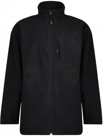 Espionage FL014 Bonded Fleece Jacket Black - Jakas & Lietus apģērbs - Jakas - 2XL-12XL