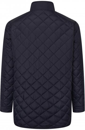 Kam Jeans KV139 Heritage Quilted Parka Jacket Navy - Jakas & Lietus apģērbs - Jakas - 2XL-12XL