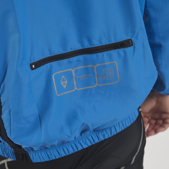 North Latitude Sport Wind Jacket Cobolt Blue TALL - Sporta apģērbs & outdoor - Liela izmēra sporta apģērbi vīriešiem