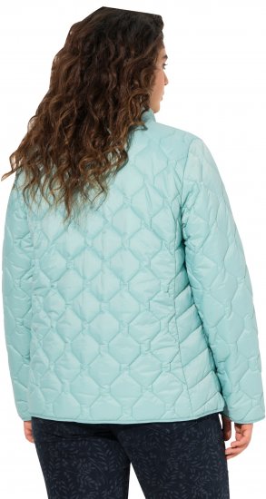 Ulla Popken HYPRAR Lightweight Quilted Water-Repellent Jacket Ice Blue - Jakas - 