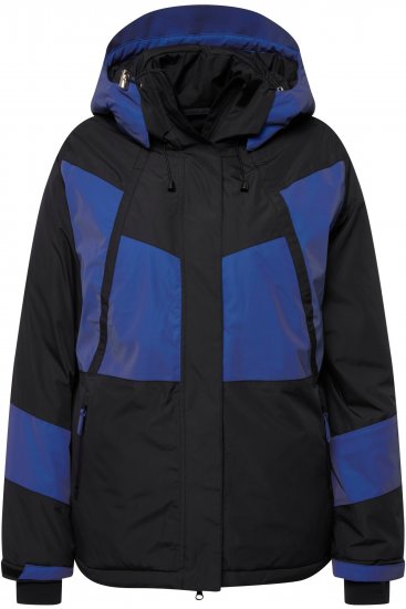 Ulla Popken HYPRAR Color Block Triple Function Ski Jacket Black - Jakas - 