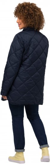 Ulla Popken Quilted Jacket Navy - Jakas - 