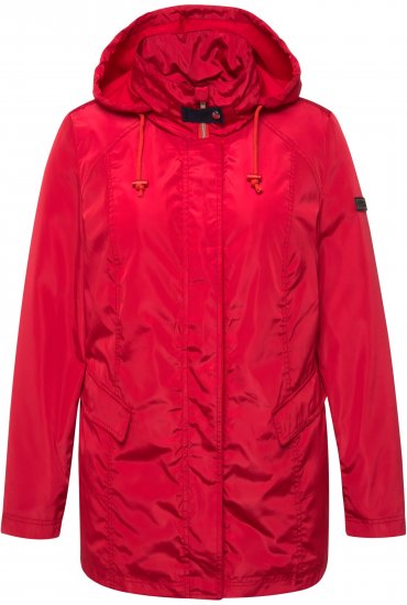 Ulla Popken HYPRAR All Weather Jacket Red - Jakas - 