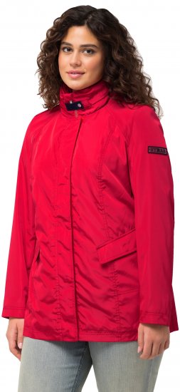 Ulla Popken HYPRAR All Weather Jacket Red - Jakas - 