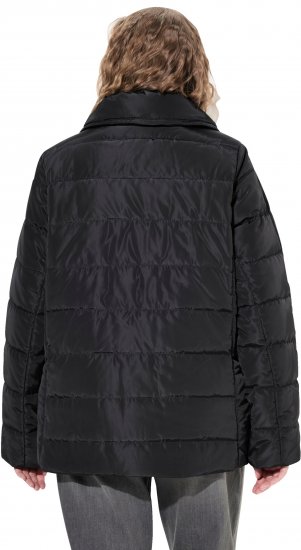 Ulla Popken Quilted Puffer Coat Black - Jakas - 
