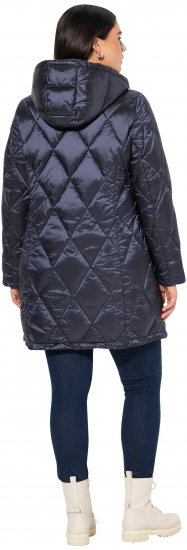 Ulla Popken HYPRAR Diamond Quilted Jacket Night Blue - Jakas - 
