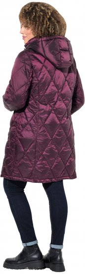 Ulla Popken HYPRAR Diamond Quilted Jacket Carmine Red - Jakas - 