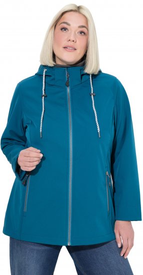 Ulla Popken HYPRAR Triple Function Softshell Jacket Teal - Jakas - 