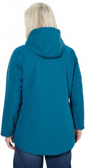 Ulla Popken HYPRAR Triple Function Softshell Jacket Teal - Jakas - 