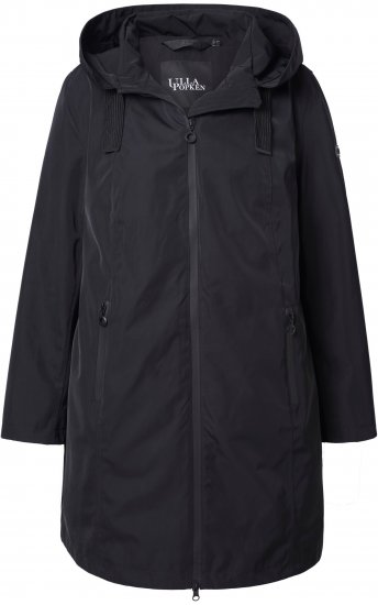 Ulla Popken HYPRAR Waterproof Jacket Black - Jakas - 