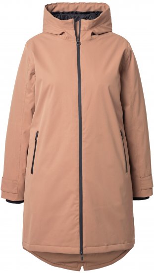 Ulla Popken HYPRAR Triple-Function Longline Jacket Camel - Jakas - 