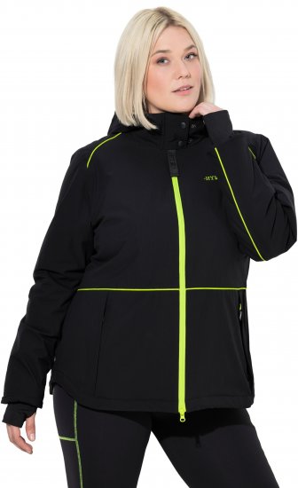 Ulla Popken HYPRAR Triple Function Coat Black - Jakas - 