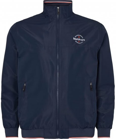North Latitude 21171 Sporty Water Resistant 5000mm Bomber Jacket Navy - Jakas & Lietus apģērbs - Jakas - 2XL-12XL