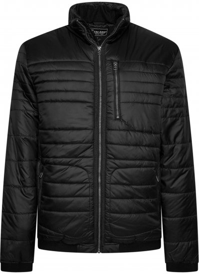 Kam Jeans KV142 Smart Lightweight Puffer Jacket Black - Jakas & Lietus apģērbs - Jakas - 2XL-12XL