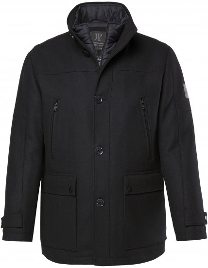 JP1880 Jacket Water-repellent Warm Black - Jakas & Lietus apģērbs - Jakas - 2XL-12XL