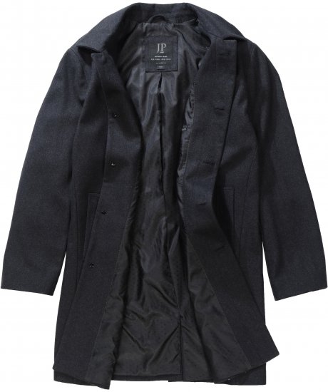 JP1880 Coat Wool Blend Water Repellent Dark Grey - Jakas & Lietus apģērbs - Jakas - 2XL-12XL