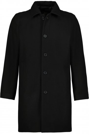JP1880 Coat Wool Blend Water Repellent Black - Jakas & Lietus apģērbs - Jakas - 2XL-12XL