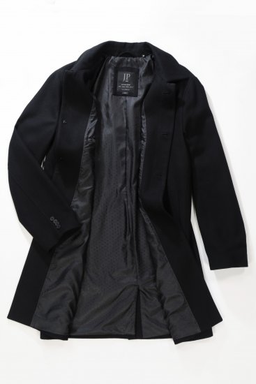 JP1880 Coat Wool Blend Water Repellent Black - Jakas & Lietus apģērbs - Jakas - 2XL-12XL
