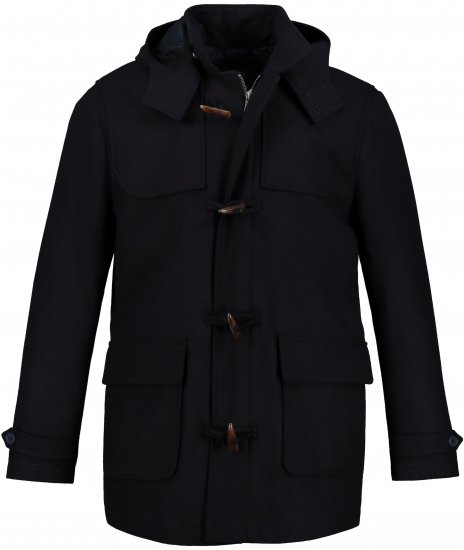 JP1880 Duffle Coat Water Repellent with Detachable Hood Navy - Jakas & Lietus apģērbs - Jakas - 2XL-12XL