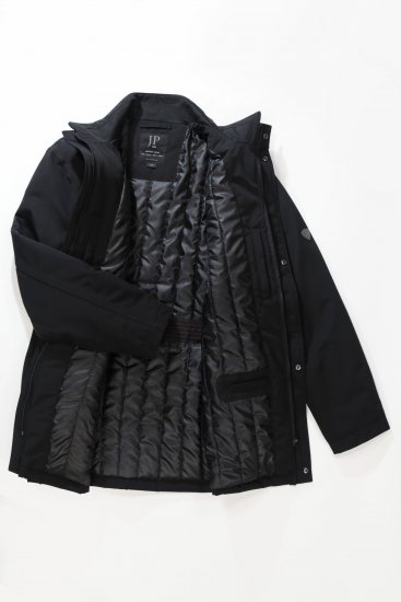 JP1880 Jacket Business Waterproof Black - Jakas & Lietus apģērbs - Jakas - 2XL-12XL