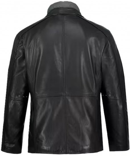 JP1880 Jacket Nappa Lamb Leather Black - Jakas & Lietus apģērbs - Jakas - 2XL-12XL