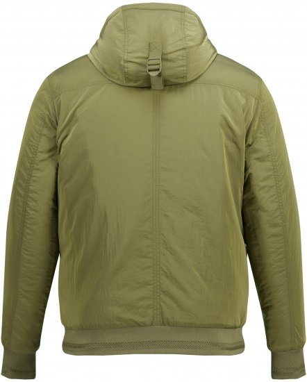 STHUGE Bomber Jacket With Hood Green - Jakas & Lietus apģērbs - Jakas - 2XL-12XL