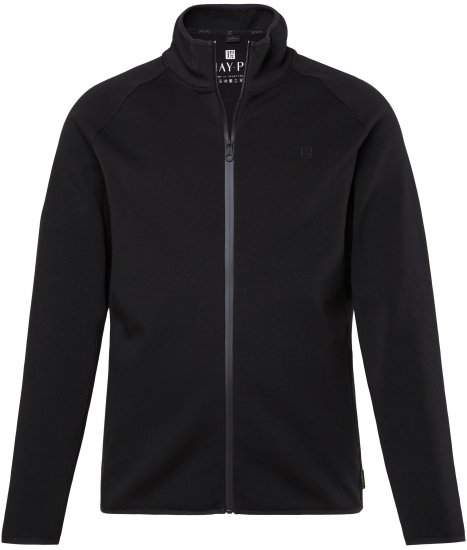 JAY-PI FLEXNAMIC® Golf Sweat Jacket with Zipper Black - Džemperi un džemperi ar kapuci - Džemperi - 2XL-14XL