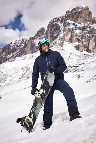Jay-Pi Ski Jacket Functional Waterproof Windproof Navy - Slēpošanas apģērbs - 