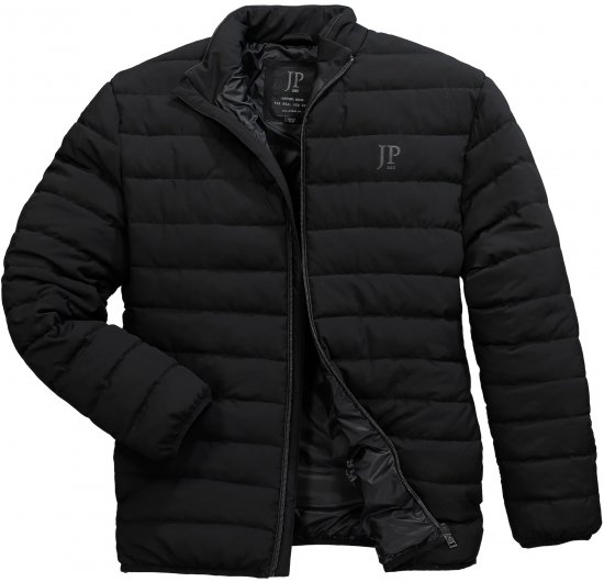 JP1880 Jacket Quilted Stand-up Collar Black - Jakas & Lietus apģērbs - Jakas - 2XL-12XL