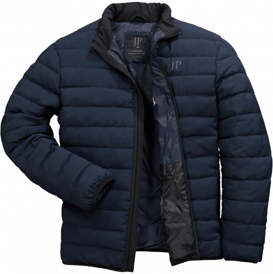 JP1880 Jacket Quilted Stand-up Collar Navy - Jakas & Lietus apģērbs - Jakas - 2XL-12XL