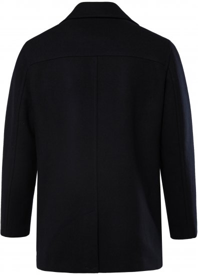 JP1880 Caban Short Double-breasted Overcoat Navy - Jakas & Lietus apģērbs - Jakas - 2XL-12XL