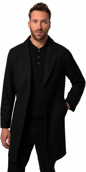 JP1880 Coat Classic Wool Blend Black - Jakas & Lietus apģērbs - Jakas - 2XL-12XL